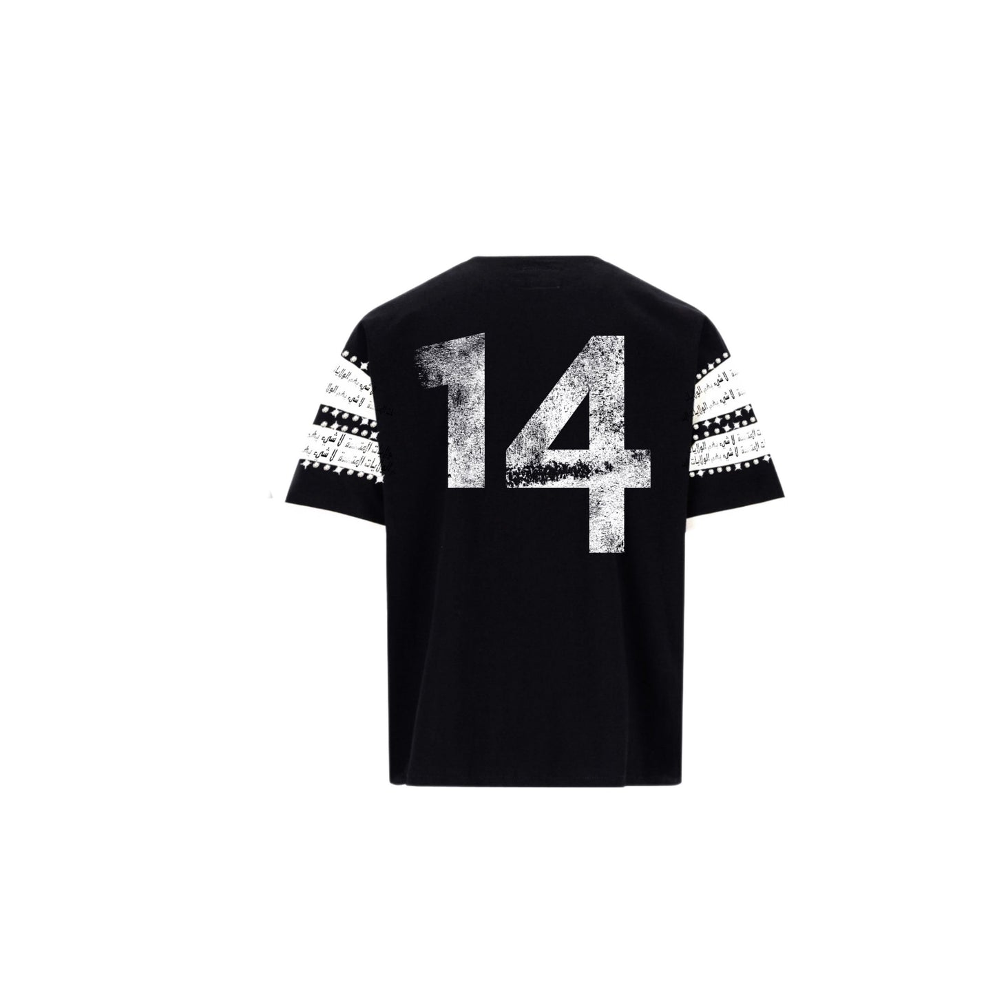 N*M “Scriptured” Striped Shirt