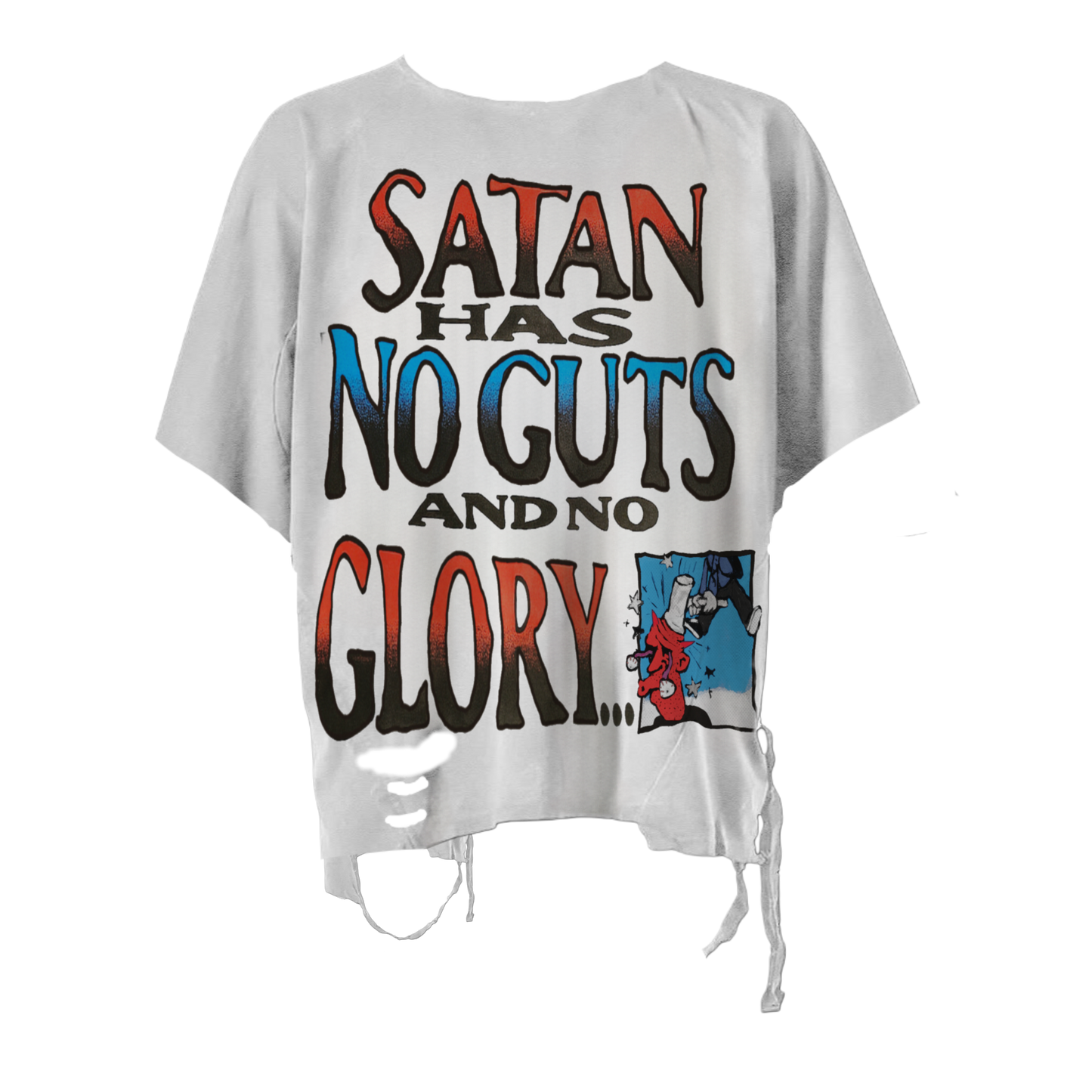 N*M “Satan Has No Guts & No Glory” Tee