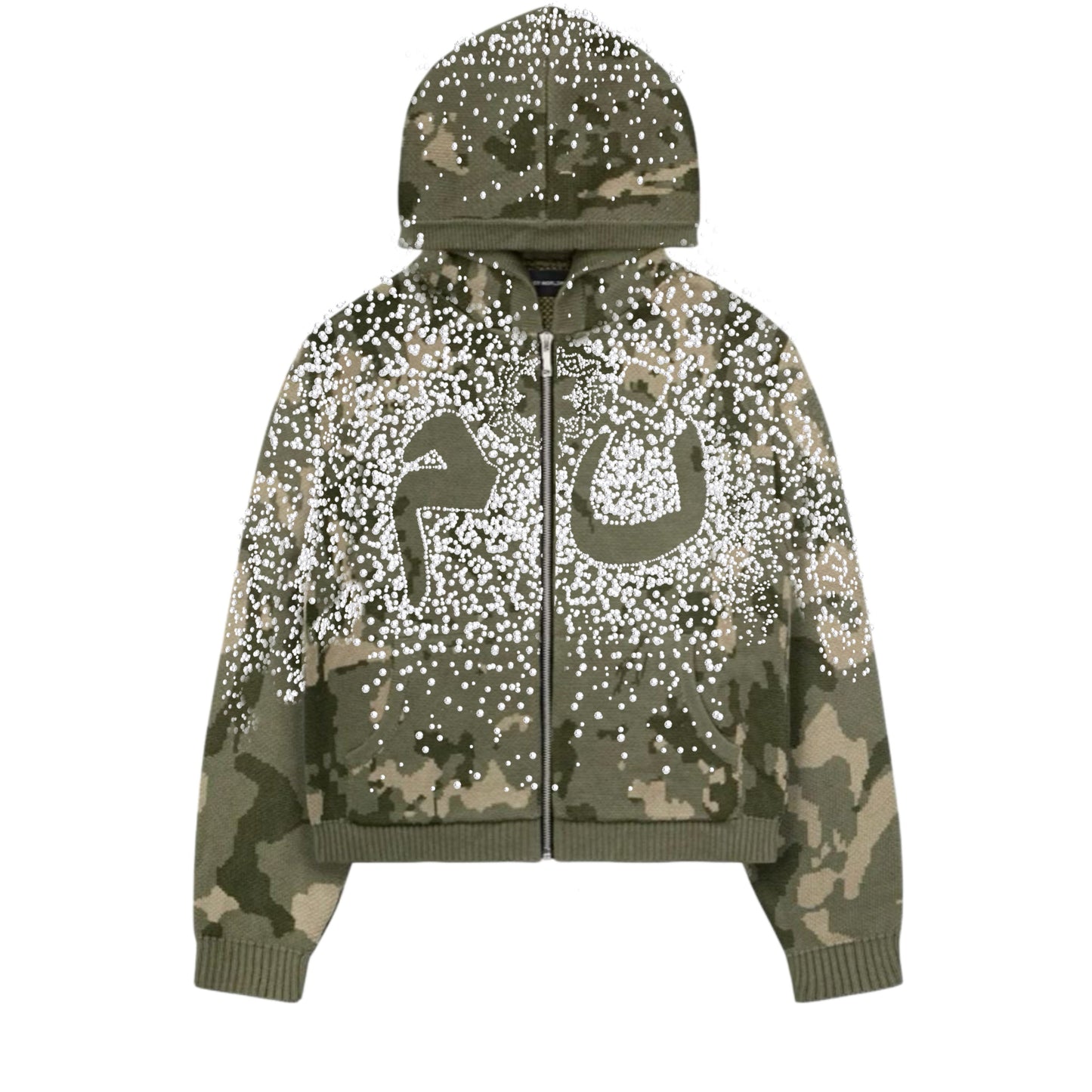 N*M Camo “Diamonds & Pearls” Wool Jacket