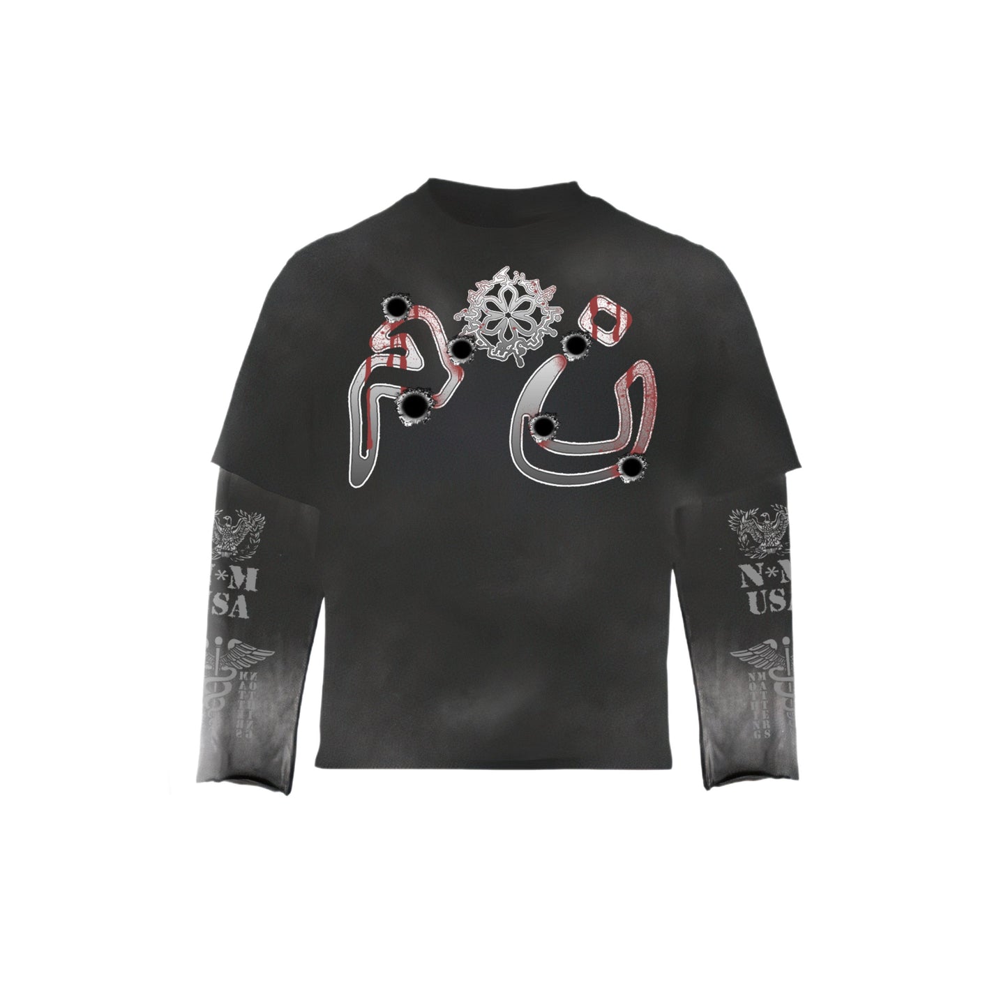 N*M “First Aid” Double Layer Tee
