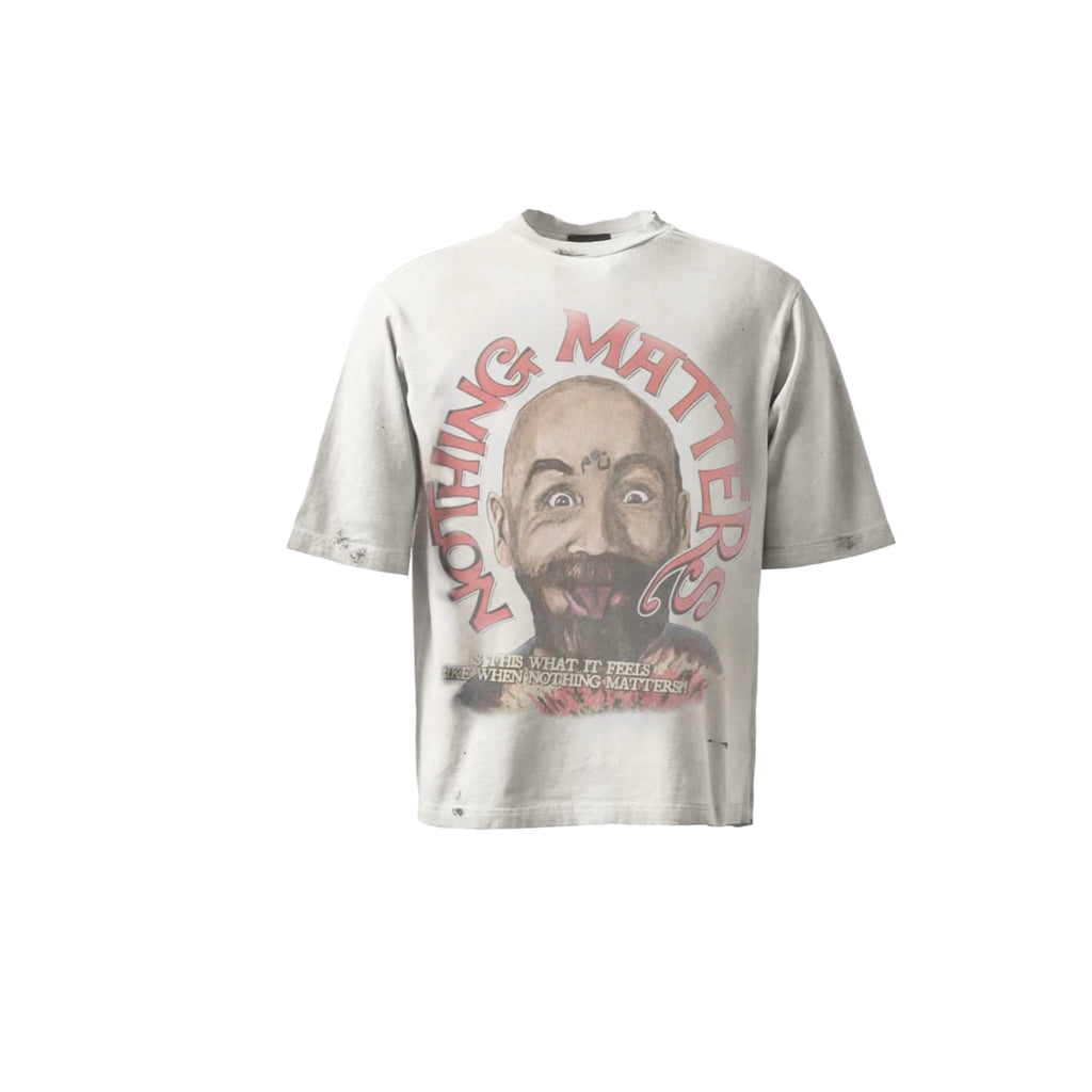 N*M “Charles Manson” White Tee