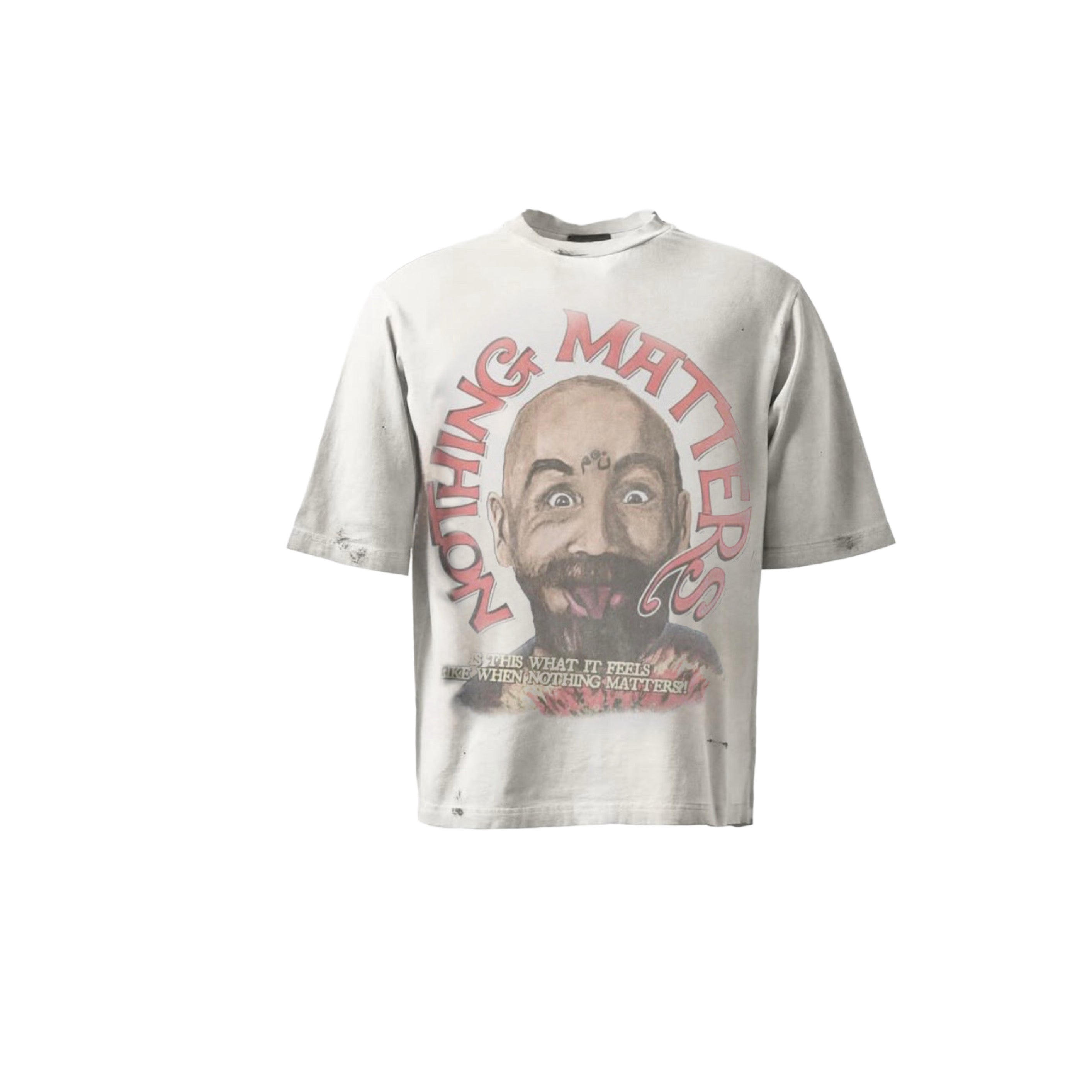 N*M “Charles Manson” White Tee