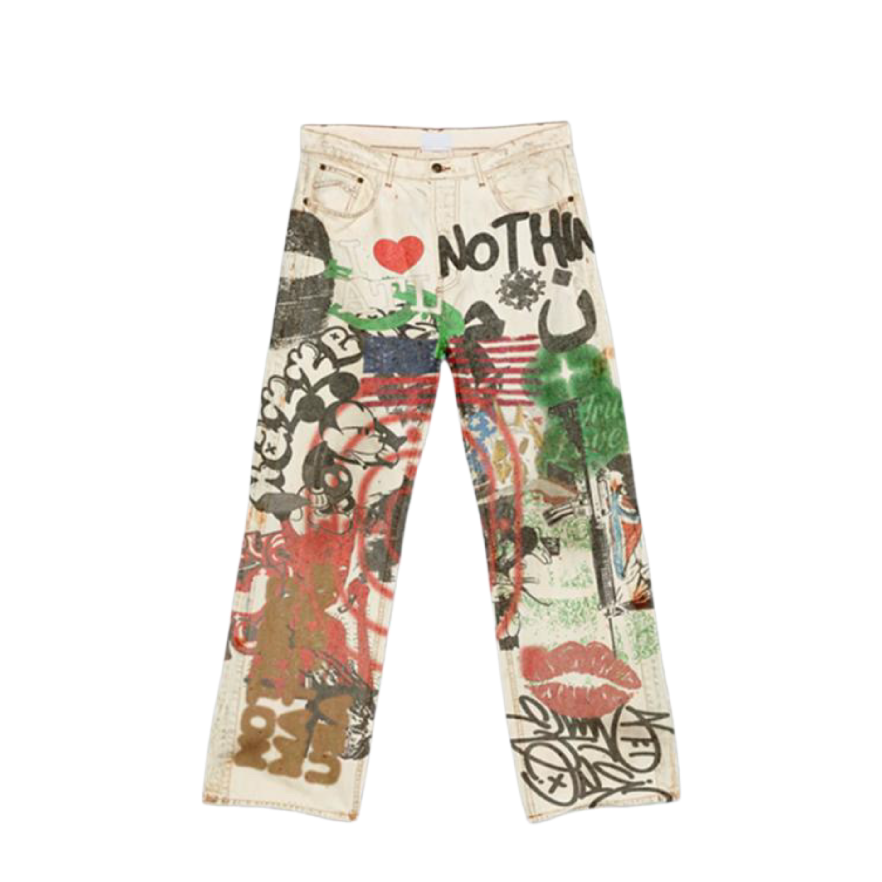 N*M “World In Pieces” Jeans
