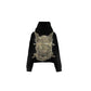 N*M Black Army Hoodie