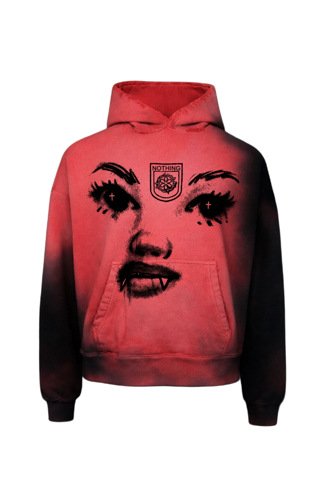 N*M “Scarlet” Red Hoodie