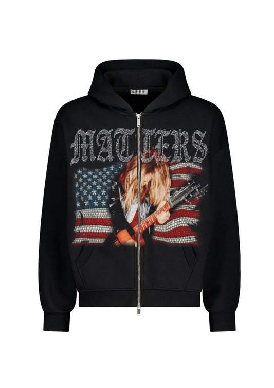 N*M “Revolutionary” Zip Up Jacket