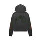 N*M “Corrupt” Grey Zip Up