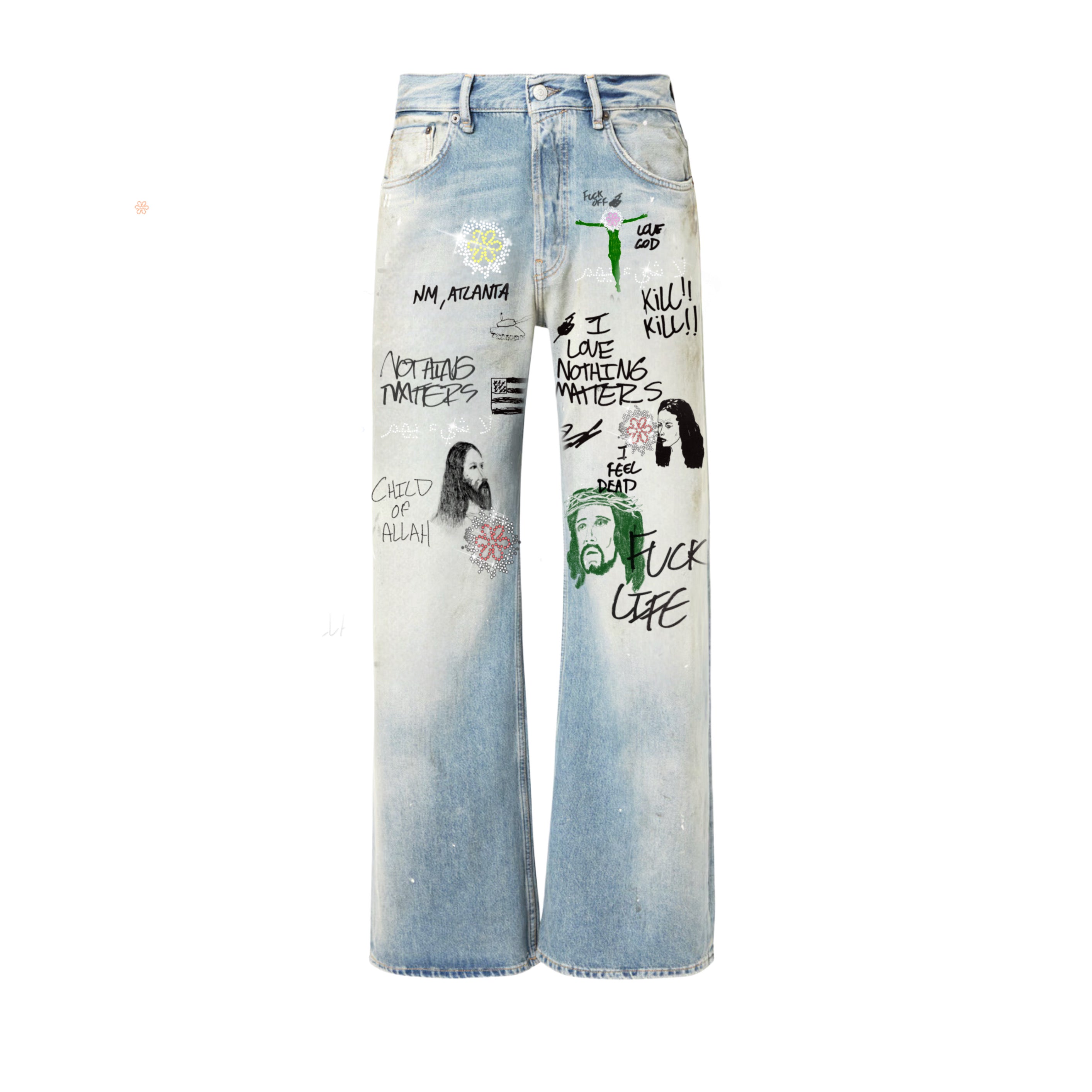 N*M “Disorder” Denim Jeans