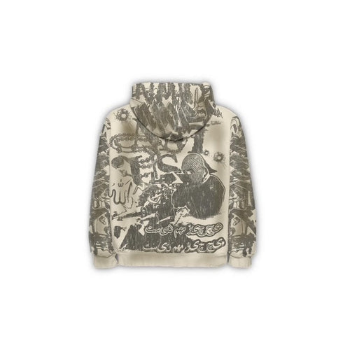 N*M All Over Terrorist Zip Up