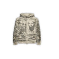 N*M All Over Terrorist Zip Up