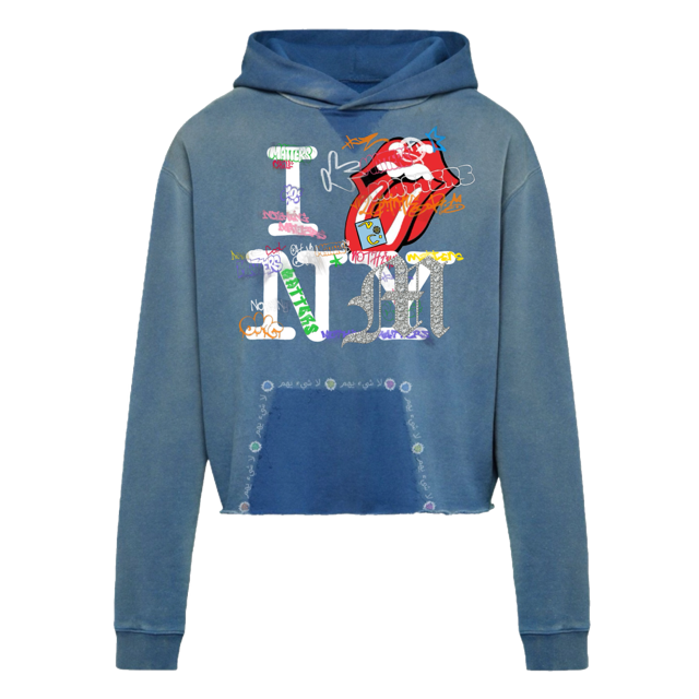N*M “I Love NM” Graffiti Hoodie
