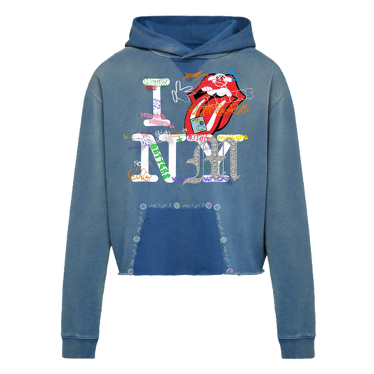 N*M “I Love NM” Graffiti Hoodie