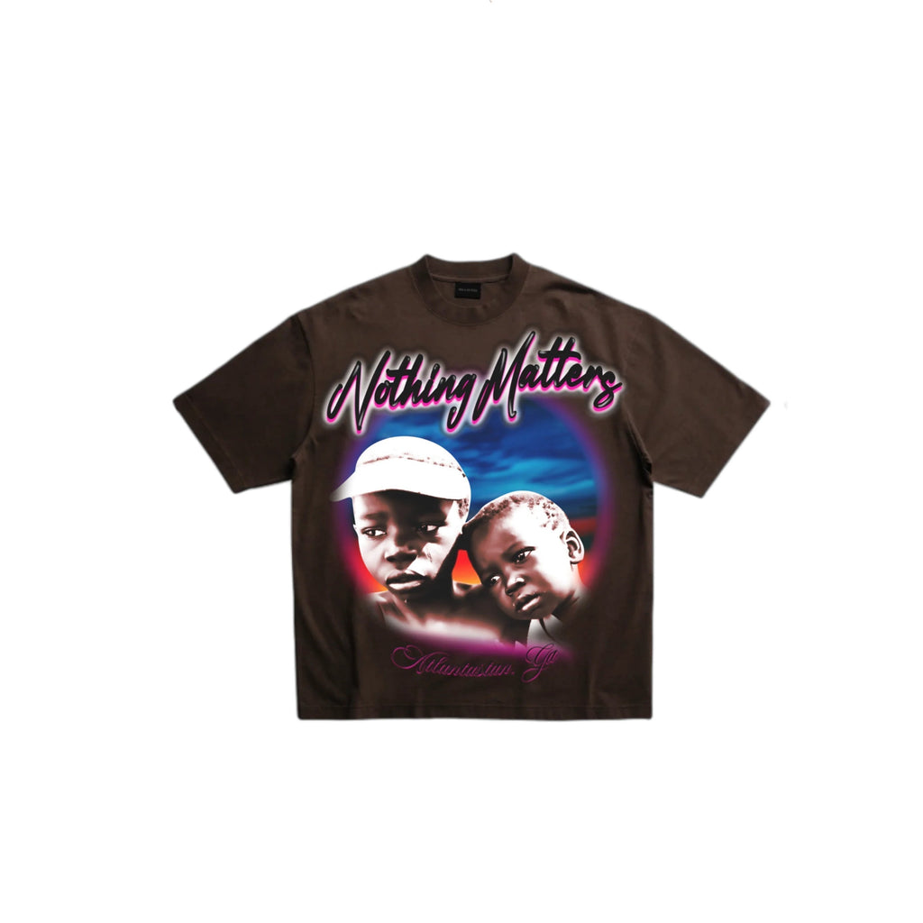 N*M Mocha “Graffiti” Tee
