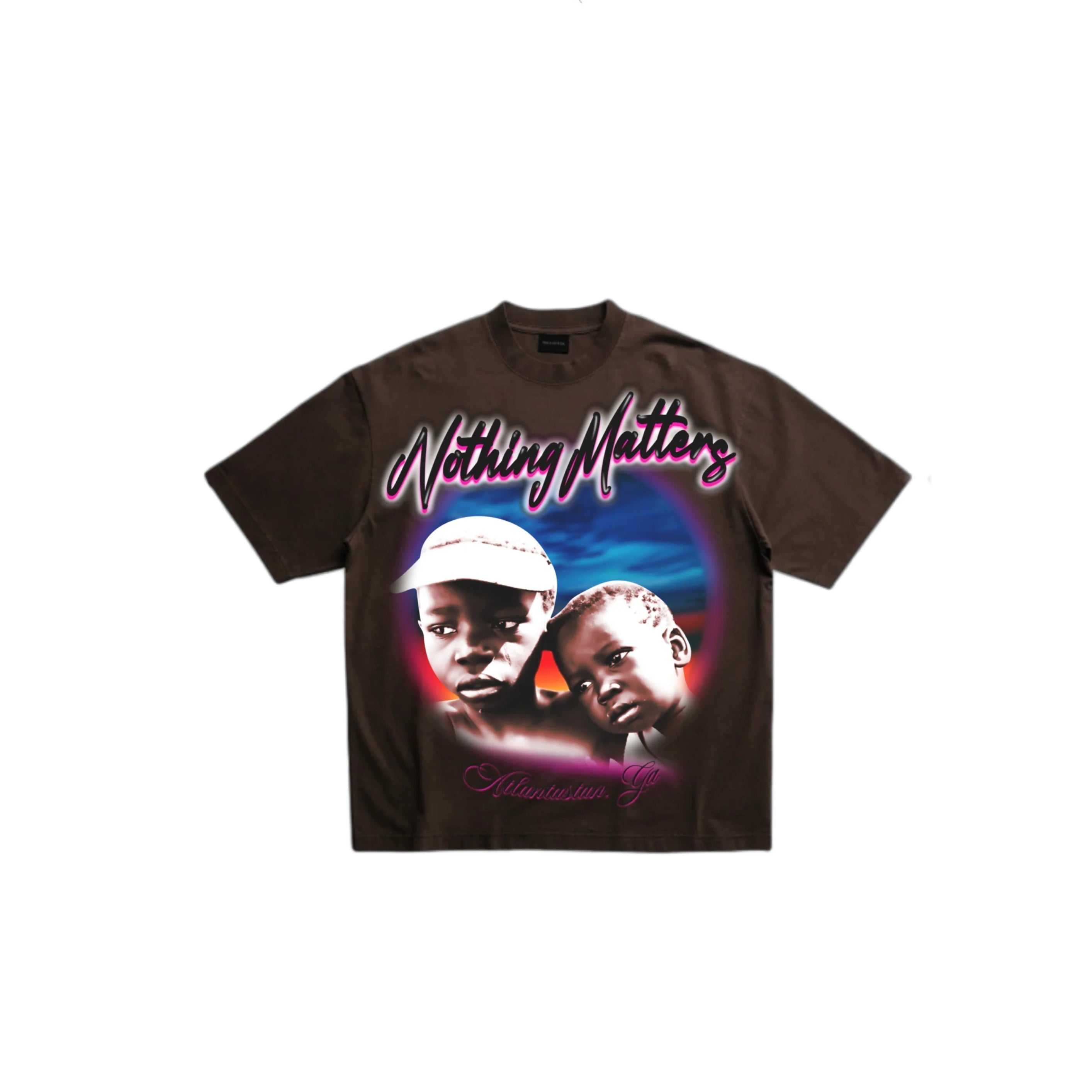 N*M Mocha “Graffiti” Tee