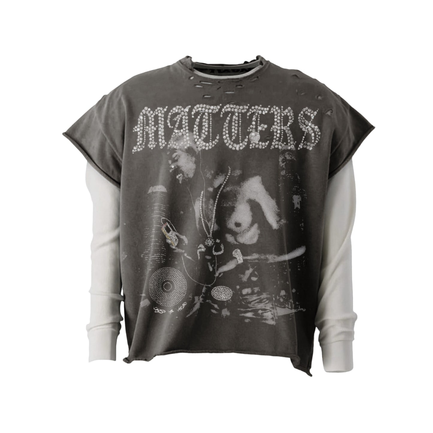 N*M “All Eyez On Me” Double Layered Tee.