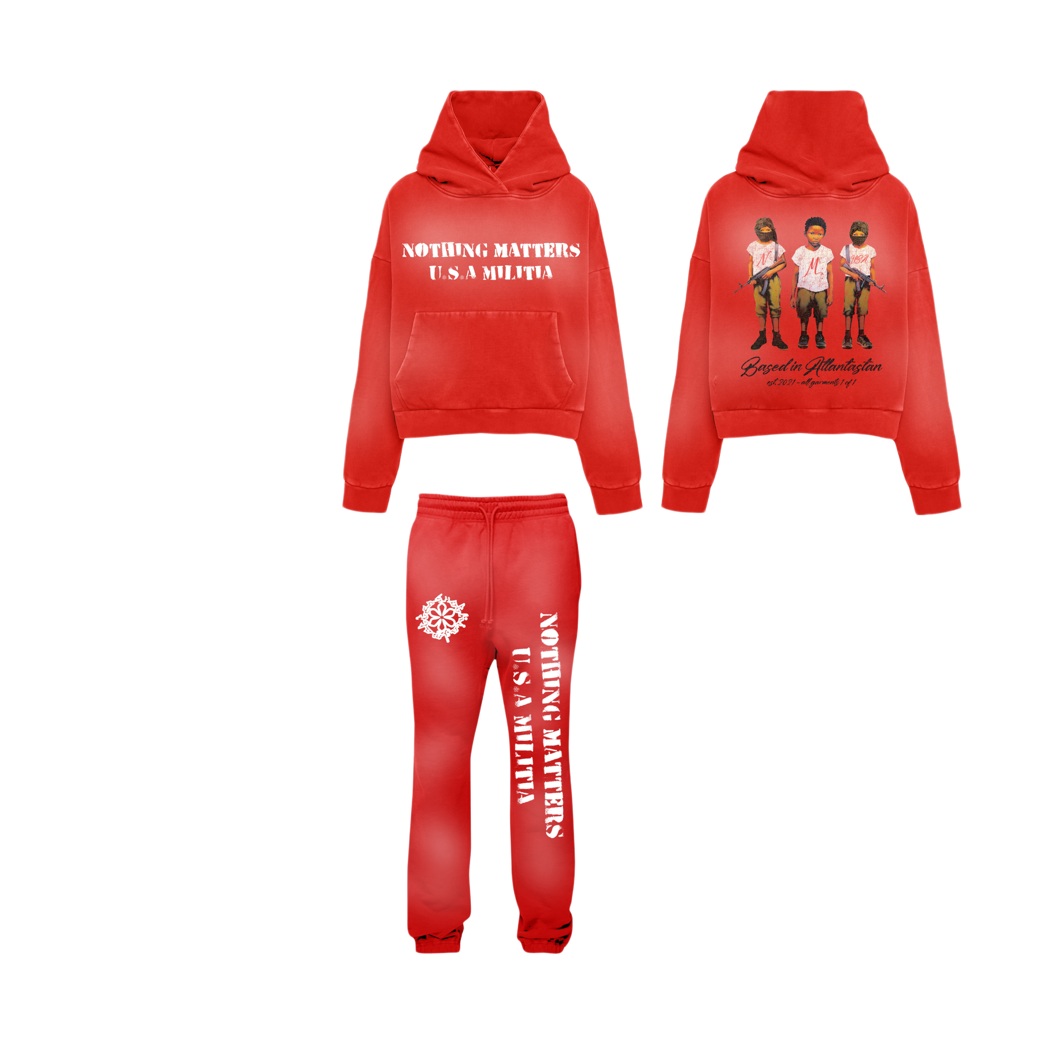 N*M “MILITIA” Sweatsuit Set