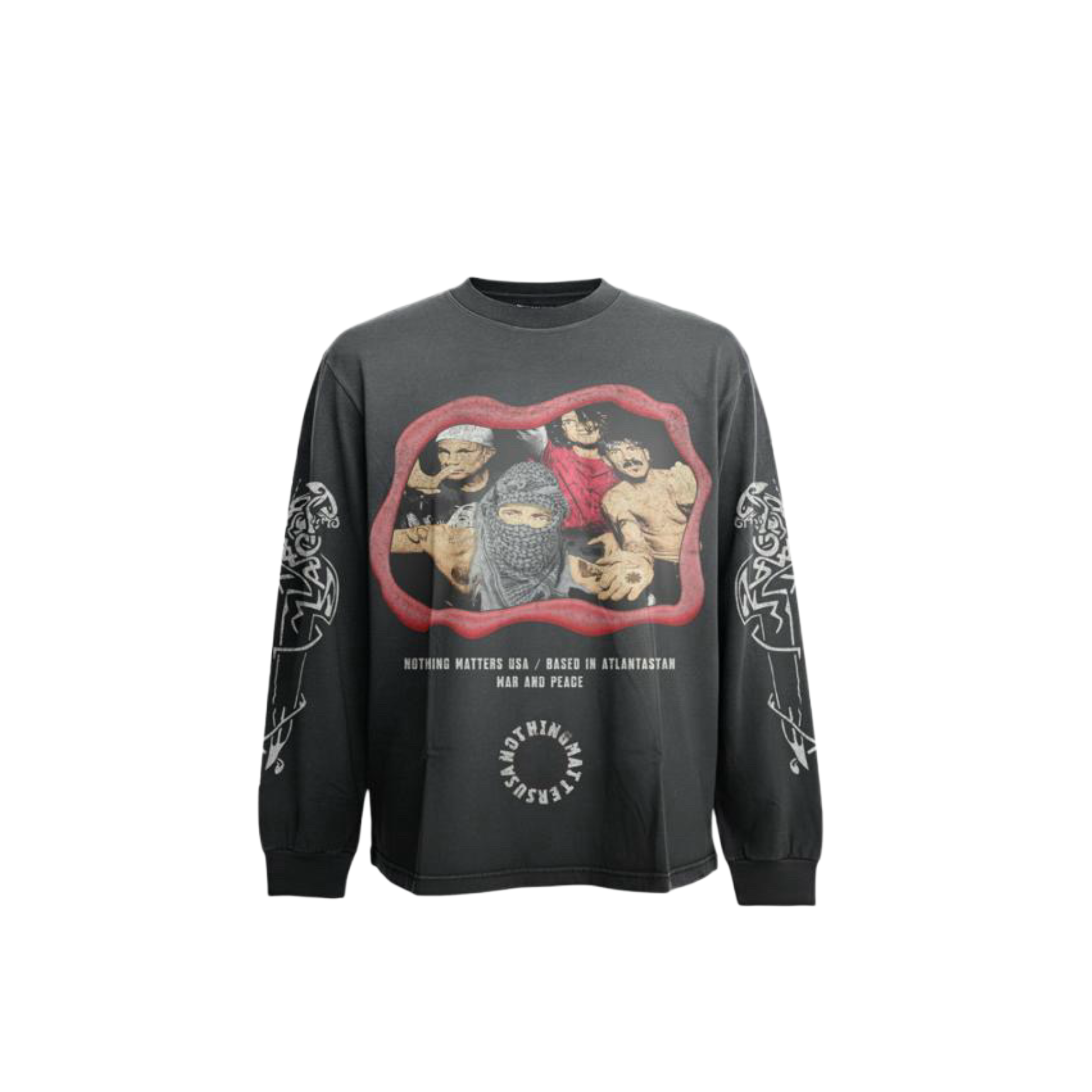 N*M “Born into conflict” long-sleeve