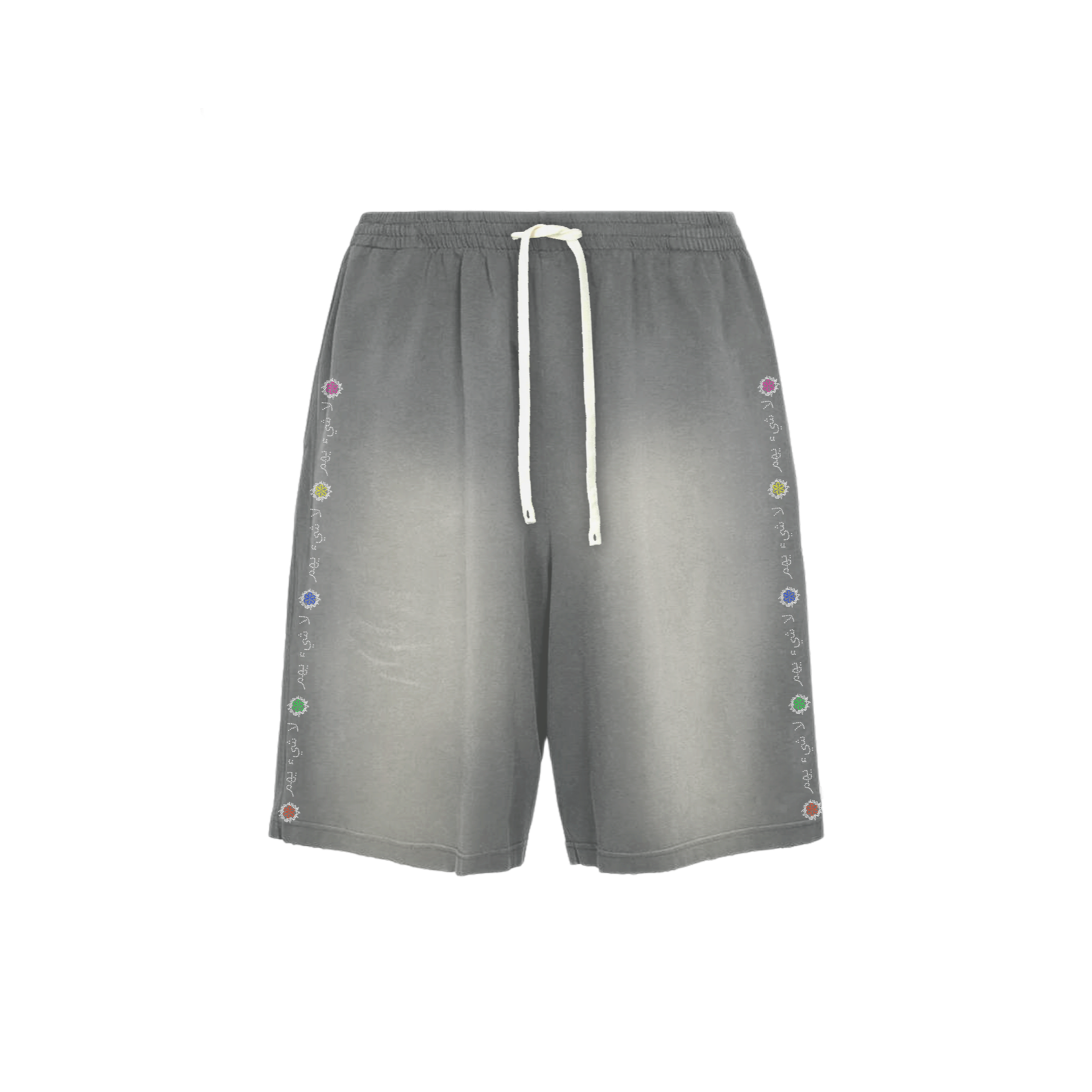 N*M “Rhinestone” Sunfaded Shorts