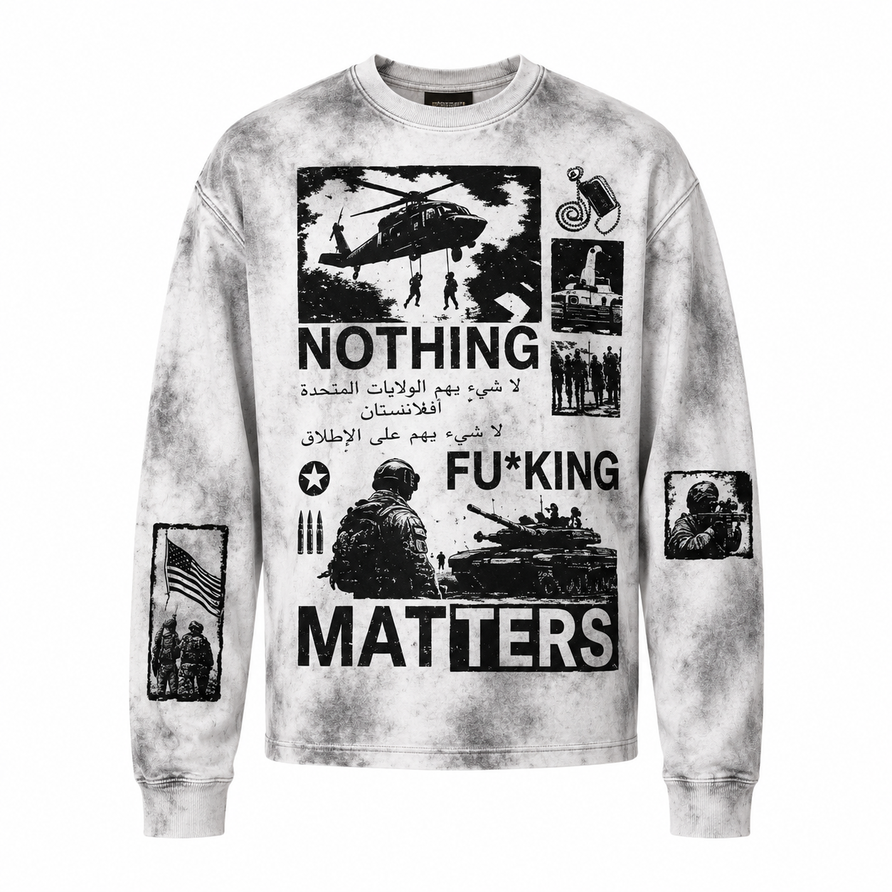 N*M “Atlantastan Militia” Long-sleeve