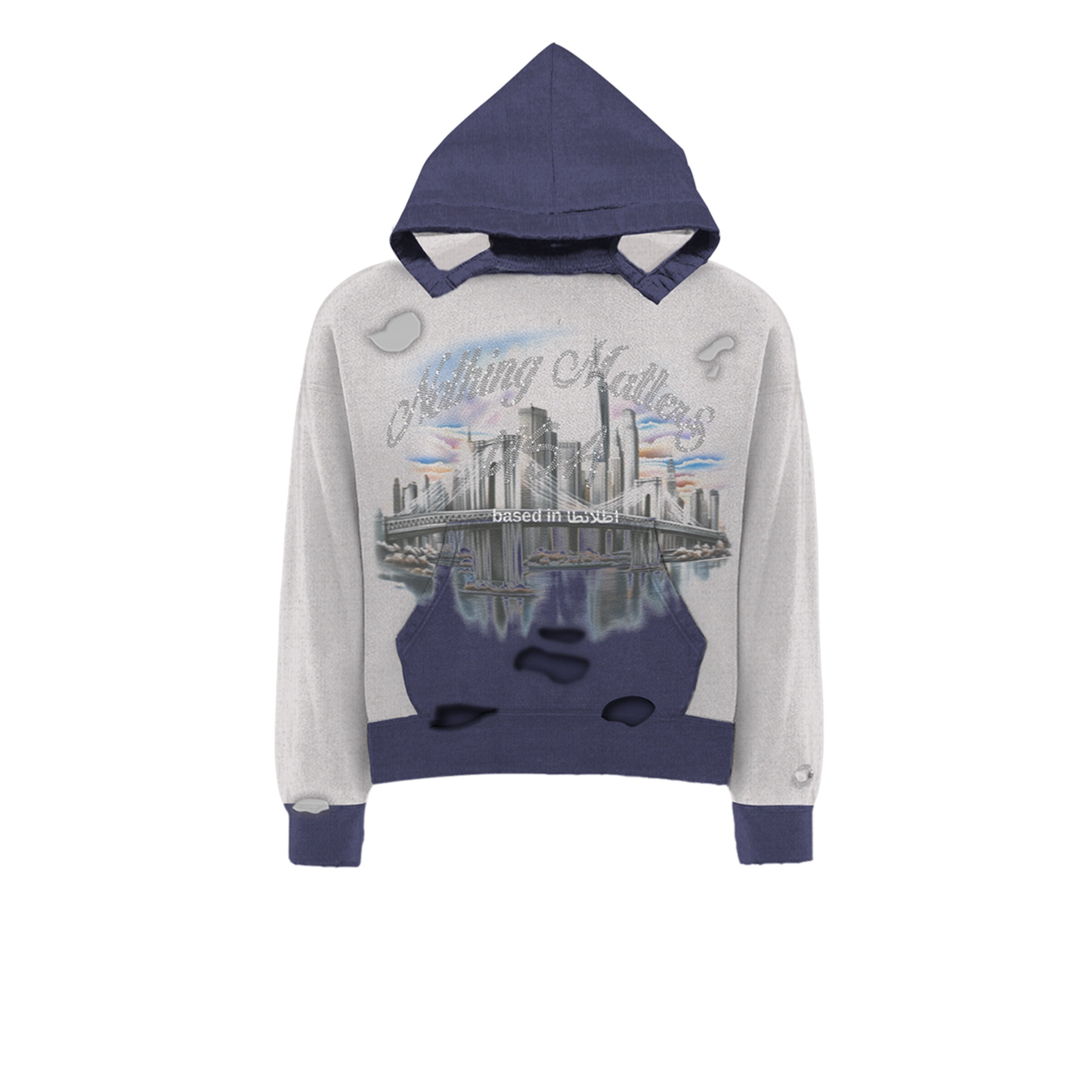 N*M “City Lights” Sweatshirt Hoodie